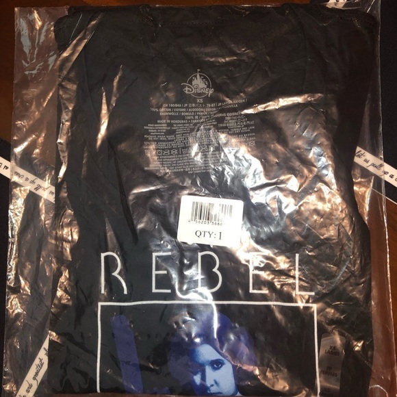 Disney Rebel Princess Leia T-Shirt - Picture 6 of 6